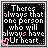 A contact sheet of 15 animated frames showing a black background with white text and pink heart icons, arranged in a 4x4 grid with one missing frame.