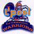 Two side-by-side pixelated images of a warrior figure with blue and orange text overlays reading 'L'pool' and 'Warriors' respectively.