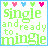 Static pixel art icon with green text and colored hearts on a white background, framed by light blue border.