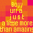 Pixelated text in yellow on a red-orange gradient background, repeating phrases across multiple