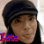 A four- shows a person in various poses: wearing a dark cap, crouching, smiling, and with long hair. Red and blue text reads "Kots" in the bottom-left