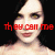A four- shows a person with dark hair and yellow eyes; red text overlays read "they call me Alice Cullen" in top , "for a reason." in bottom-left