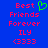 Blue background with red pixelated text reading 'Best Friends Forever ILY <333' and a green heart symbol above the first word.