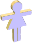 stylized female figures in various colors and poses, with some showing motion blur effects