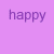 Purple background with repeated 'happy birthday to me' text in lighter purple, transitioning from scattered layout to vertical and finally a solid block of text
