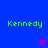 Four display 'Kennedy' text with star symbols; top-left and bottom-right have purple stars, top-right and bottom-left have blue stars
