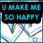 Pixelated text in cyan on black rectangles over a geometric background with blue and gray lines.