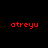 Two identical red pixelated text frames side-by-side on a black background with no visible animation or additional elements.