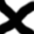 Black and white pixelated X symbol with gray background on left, text 'MY ICONS BROKEN' in blocky font on right.