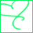 Animated green swirl with 'smile LIKE YOU MEAN IT' text, cycling through grayscale and color variations across frames.