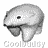 A 4x4 contact sheet of grayscale animated frames showing a cartoon bear mascot with changing mouth shapes and head angles across 13 sampled frames, each labeled "Coolbuddy" below the icon.