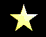 Animated sequence of yellow and white star icons with occasional vertical scroll-like shapes on black background.