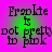 A static image with a bright pink background and green gradient overlay displaying text about Frankie.