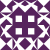 Purple and white pixelated pattern with central house shape featuring four square windows and decorative border elements.