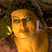 A split-frame contact sheet showing a pixelated character on the left and green text logo on the right against dark background.