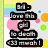 Pixelated static icon with stacked black text blocks, pink and colored circular shapes on a light background.