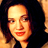 Static 48x48 pixel art icon of a person with dark hair and light skin, rendered in warm orange-yellow tones against a black background.