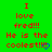 Green background with red text reading "I love fred!!! He is the coolest!!!" and blue heart symbols, displayed in a of repeated identical