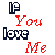 A 3x3 contact sheet of animated text frames with pixelated lettering in red and dark blue on white background, displaying variations of the phrase "If you love me" across sampled animation frames.