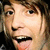 A pixelated image shows a person with brown hair and an open mouth on the left, next to three black-and-white text icons reading 'All', 'Tm8', and 'LOX!' on white background.