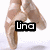 A pixelated hand in a V-shape gesture with a black text box reading 'Lina' over it, displayed in a with four