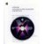A circular icon with a dark outer ring and a central gradient of purple, pink, and white hues on a light background.