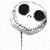 Black-and-white animated contact sheet of Jack Skellington from The Nightmare Before Christmas showing three sequential frames with distinct facial expressions and body poses.