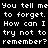 Pixelated text on two background colors: black and gray, with identical white lettering across both sections.