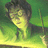 Pixelated image of a person with dark hair against a green background, next to black text reading 'Harry Potter & The Half Blood Prince.'