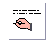 Pixelated hand writes on paper, paper slides into envelope, envelope seals, envelope displays address and stamp
