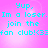 Cyan pixelated text on a pink gradient background reads "Yup, Im a loser. Im a loser. join the fan club! <3" in four identical