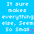 Pixelated text on bright blue background with two identical phrases and pink heart symbols replacing 'l' in 'Small'.