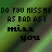 Green and black pixelated text on a striped background with animated green highlights cycling through words.