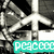 Black-and-white animated icon with repeating mechanical gear pattern and teal text overlay reading "РСАССО".