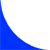 A solid blue triangular shape occupies the left and bottom edges of a white background, forming a diagonal boundary from top-left to bottom-right corner.