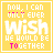 Yellow square with white border containing pixelated text; pink and white lettering changes across frames.