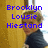 Pixelated image of a person with light hair in a dark jacket against a yellow background, with blue text reading "Brooklyn Louie Hiestand" on the left and "My Best Friend Forever!!!!!" on the right.
