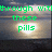 Pixelated green text overlays a heart-shaped light on water with cloudy sky background, showing partial phrases across four
