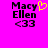 A bright pink background displays two side-by-side text-based icons with black lettering and a yellow heart symbol on the left icon.