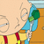 A 2x2 contact sheet of an animated cartoon icon featuring a character with a broccoli on a fork and close-up broccoli, with text reading "So Broccle".