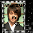 Pixelated image of a person with brown hair wearing dark jacket over white shirt, overlaid with black text reading 'WILL IS MY' against light green background.