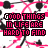 A static image with repeating text and abstract patterns in pink, black, and white.