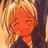 A 48x48 pixel animated buddy icon featuring a cartoon character with blonde hair and an orange face on the left, paired with text reading "Anime IM" and "com" on a black background to the right.