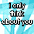 Pixelated text on a blue and white abstract background with black outlines.