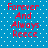 Blue background with white dots and red text reading "Forever And Always Reece" in four identical