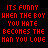 Red pixelated text repeats across a black background in three of nine each, forming a pattern with white dotted borders between sections