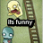 Pixelated cartoon characters with a ladder, text overlays change across frames to form 'It's funny how you always make me smile'.