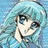 A pixelated anime-style character with light blue hair and dark eyes on a left panel, next to black background text reading "Anime IM" and "com" on the right panel.