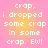 Pixelated text on a pink-to-yellow gradient background, repeated four times in a