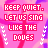 Static pixel art image with repeated text and decorative elements on a pink background.